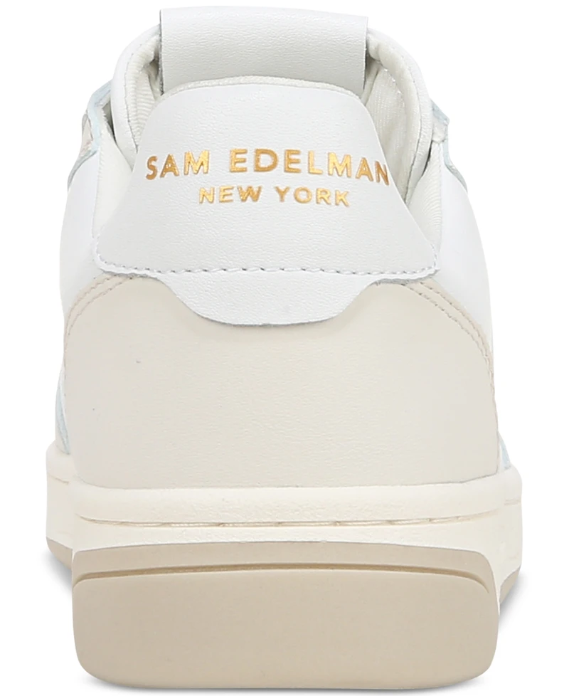 Sam Edelman Women's Harper Lace-Up Low-Top Court Sneakers
