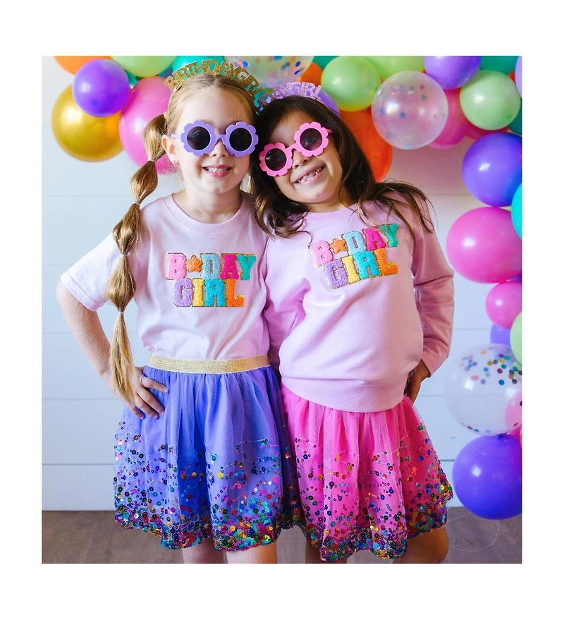 Child Girl's Gold Birthday Girl Headband