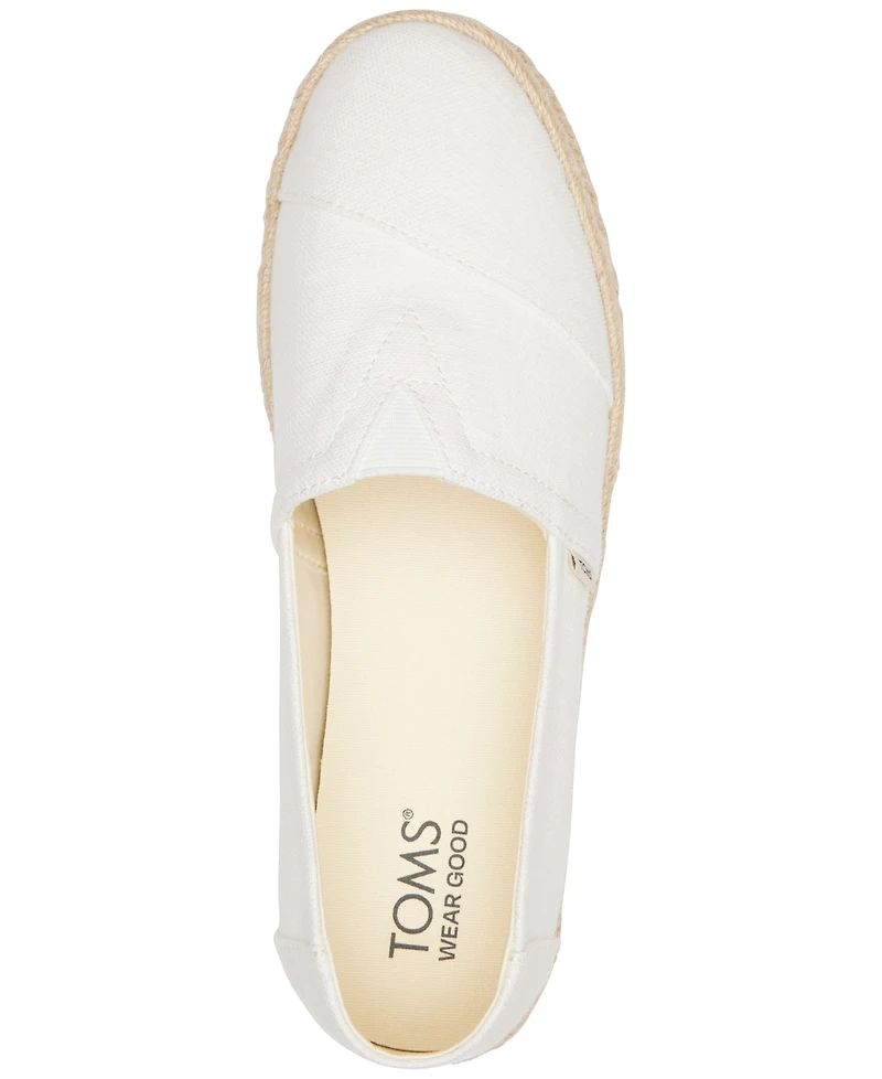Toms Women's Alpargata Rope 2.0 Espadrille Slip On Flats
