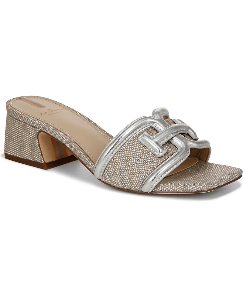 Sam Edelman Women's Waylon Block-Heel Slide Sandals
