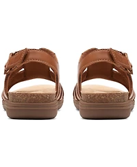 Clarks Women's April Belle Strappy Slingback Sandals