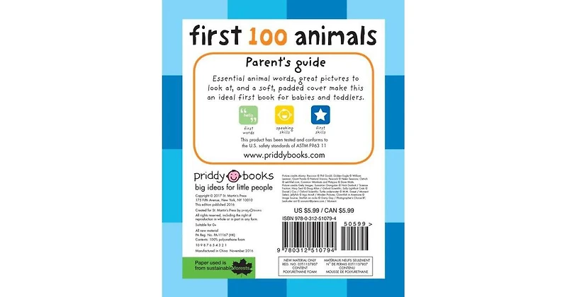First 100 Animals by Roger Priddy