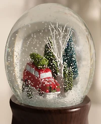 Ashfield & Harkness Red Truck Special Delivery Snow Globe