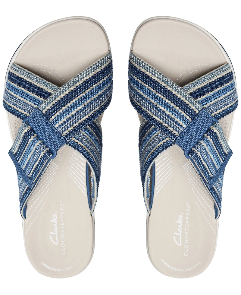 Clarks Women's Cloudsteppers Arla Wave Sandals