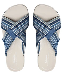 Clarks Women's Cloudsteppers Arla Wave Sandals