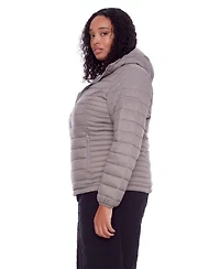 Alpine North Plus Size Yoho Lightweight Packable Puffer Jacket & Bag