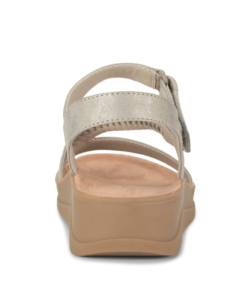 Baretraps Women's Frolick Asymmetrical Wedge Sandals
