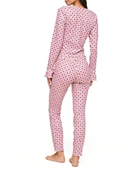 Audra Women's Pajama Long Sleeve Top & Legging Set