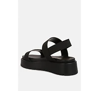 Garvela Chunky Flatform Sandals