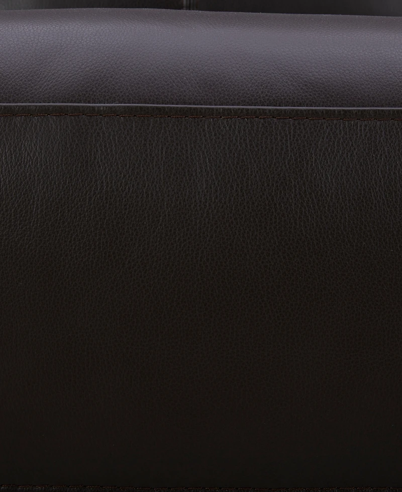 Addyson 117" 5-Pc. Leather Sectional with 3 Zero Gravity Recliners Power Headrests, Created for Macy's