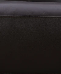 Addyson 117" 5-Pc. Leather Sectional with 3 Zero Gravity Recliners Power Headrests, Created for Macy's