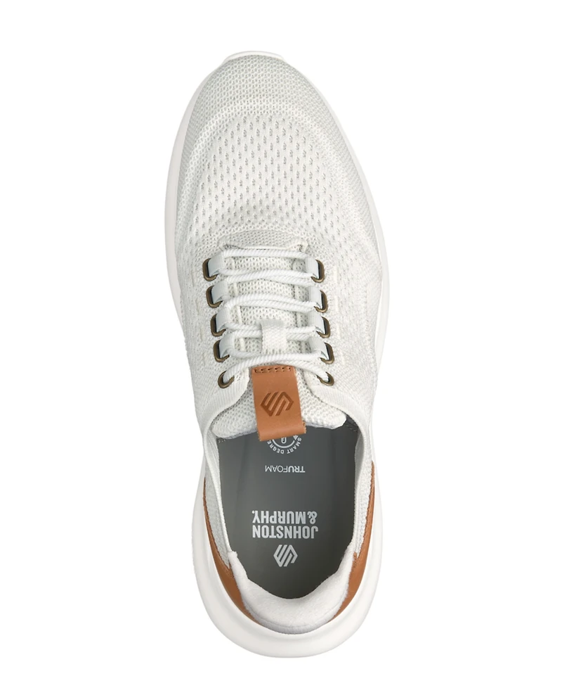 Johnston & Murphy Men's Amherst 2.0 Knit Plain Toe Sneakers