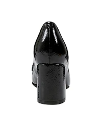 Bandolino Women's Landrys Square Toe Block Heel Loafer Pumps