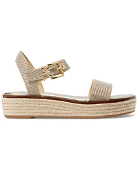 Michael Michael Kors Women's Richie Espadrille Platform Wedge Sandals