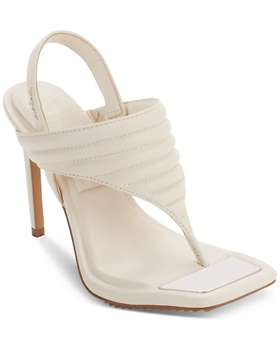 Dkny Women's Ranae Square-Toe Slingback Dress Sandals