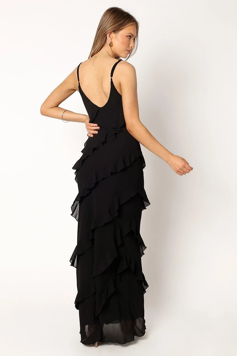 Petal and Pup Women's Ciao Ruffles Maxi Dress