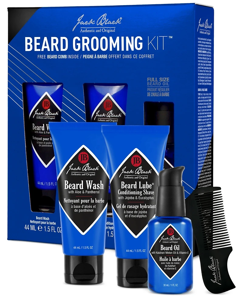 Jack Black 4-Pc. Beard Grooming Kit