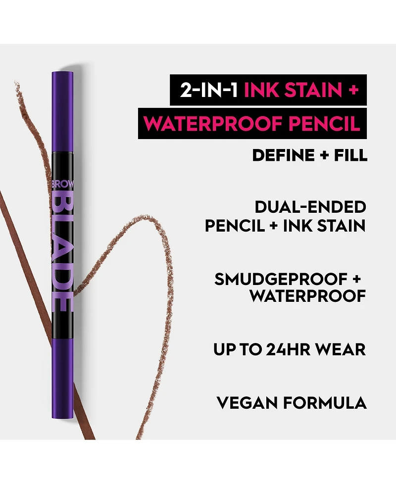 Urban Decay Brow Blade Ink Stain + Waterproof Eyebrow Pencil