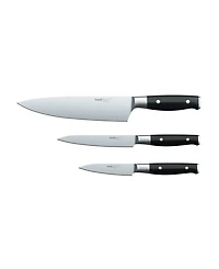 Ninja Foodi NeverDull German Stainless Steel Premium System 3-Piece Chef Knife, Utility Knife Paring Knife Set