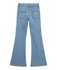 Big Girls Stretch Denim 5 Pocket Flare Leg Jeans