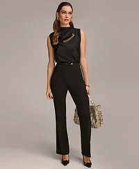 Donna Karan New York Women's Straight Leg Pants, Regular & Petite Sizes