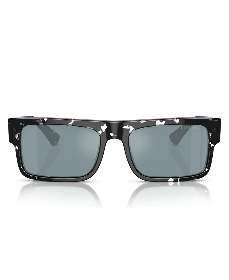 Prada Signature Rectangular Men's Sunglasses, Pr A10S