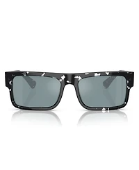 Prada Signature Rectangular Men's Sunglasses, Pr A10S