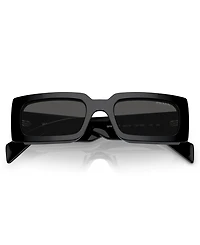 Prada Low Bridge Rectangular Women's Sunglasses, Pr A07SF