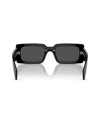 Prada Low Bridge Rectangular Women's Sunglasses, Pr A07SF