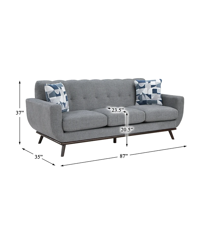 White Label Andora 87" Sofa