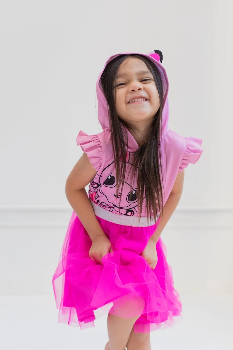Gabby's Dollhouse Toddler Girls Dreamworks Gabbys Pandy Paws Mesh Cosplay Tulle Dress