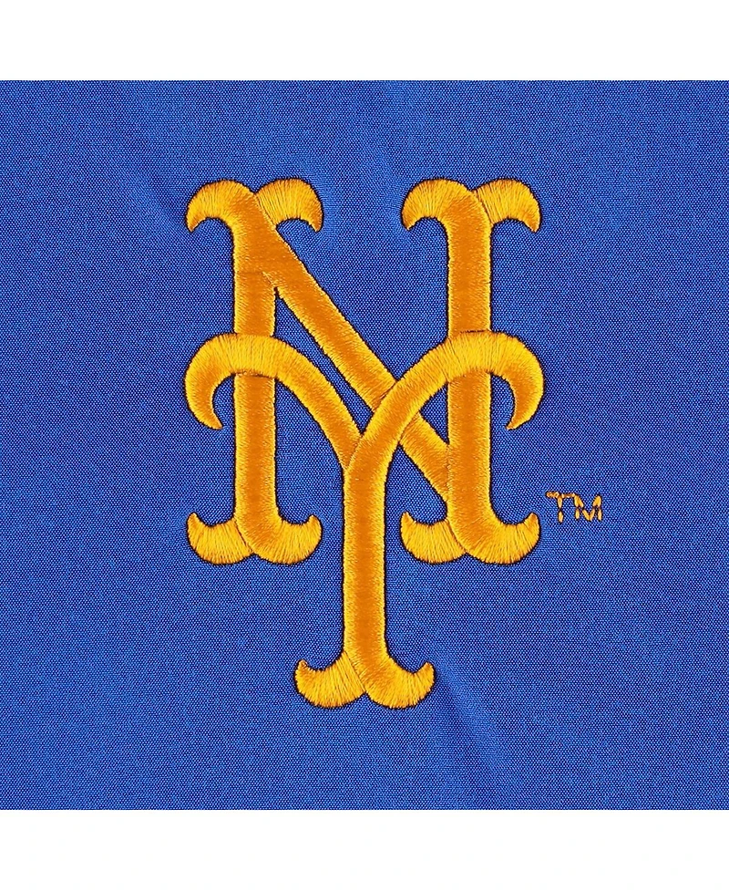 Men's Dunbrooke Royal, Heather Gray New York Mets Alpha Full-Zip Jacket