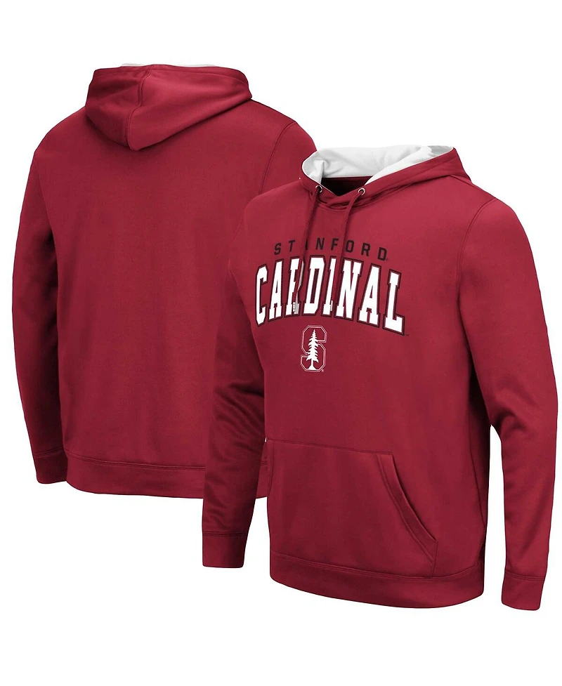 Colosseum Men's Stanford Cardinal Resistance Pullover Hoodie