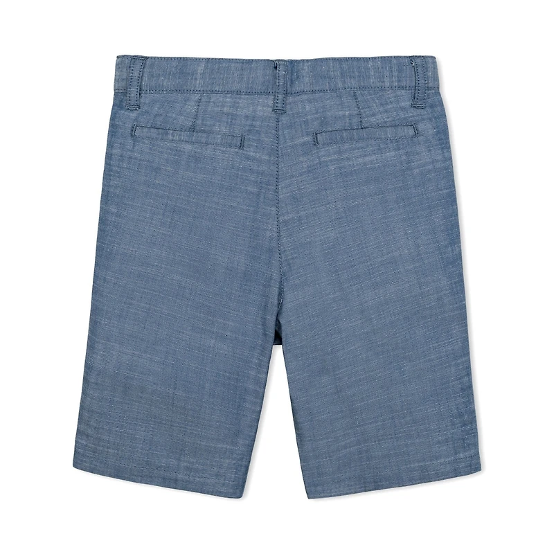 Hope & Henry Baby Boys Organic Cotton Chambray Short