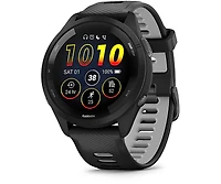 Garmin 265 Running Watch - Black - Silicone Strap - Unisex Smart Watch