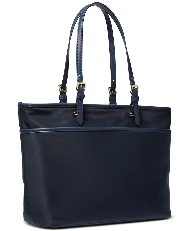 Michael Kors Winston Large Top Zip Multifunction Nylon Pocket Tote