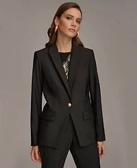Donna Karan New York Women's One Button Blazer
