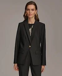 Donna Karan New York Women's One Button Blazer