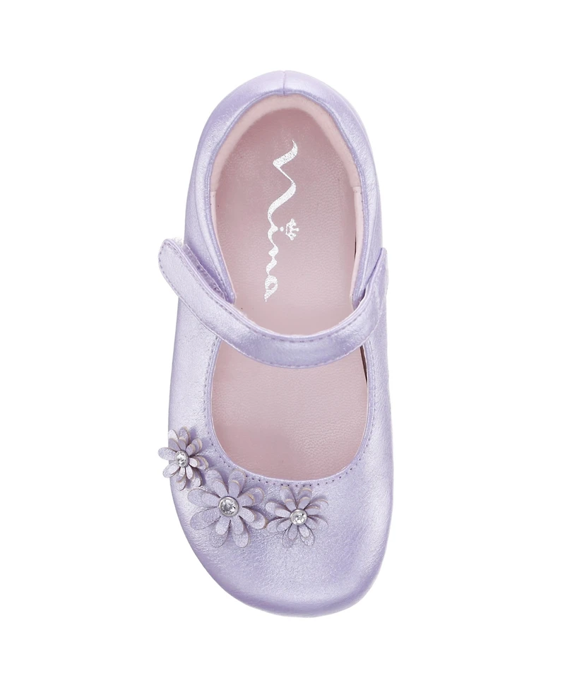 Nina Toddler Girls Daisy Fashion Dress Shoes