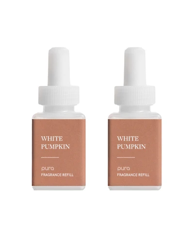 Pura - White Pumpkin - Smart Home Air Diffuser Fragrance - Smart Home Scent Refill - Up to 120-Hours of Premium Fragrance per Refill