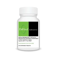 DaVinci - Mega Probiotic Nd with Digestive Enzymes Chewable