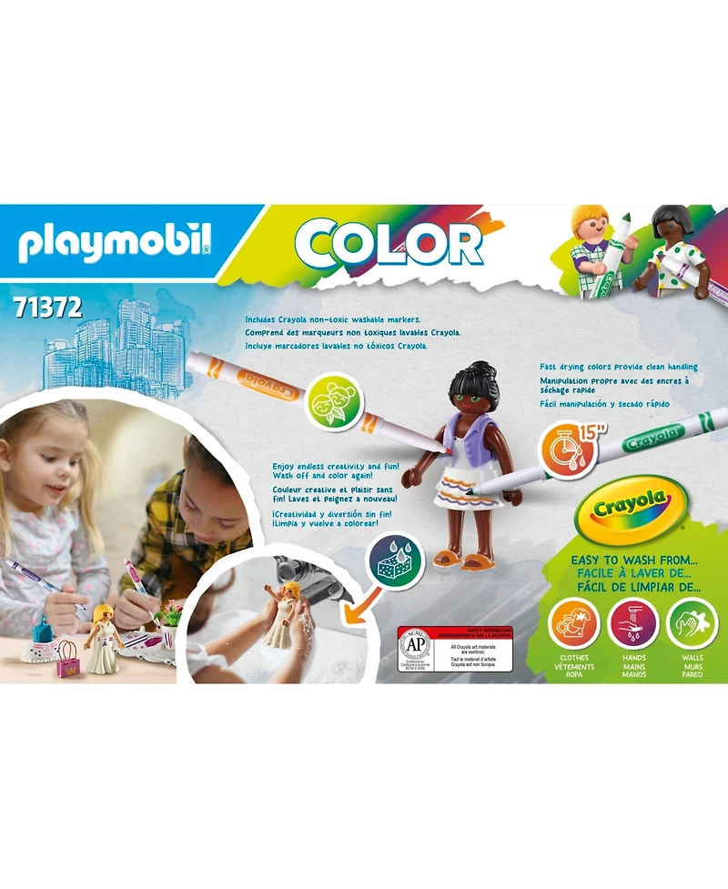Playmobil Color with Crayola