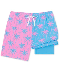 Chubbies Men's The Prince Of Prints Quick-Dry 5-1/2" Swim Trunks with Boxer Brief Liner