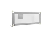 Slickblue Baby Bed Guardrail with Double Lock for Secure Toddler Sleep Support