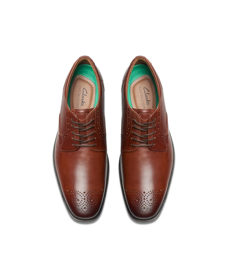 Clarks Men's Collection Clarkslite Tie Slip On Dress Shoes