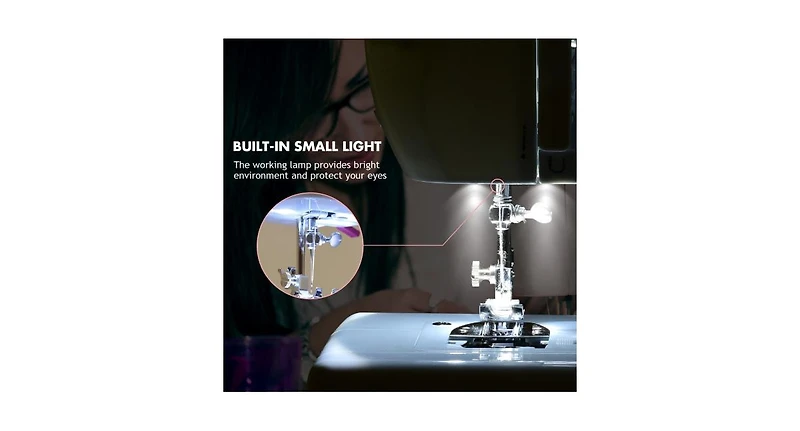 2-Speed Multi-function Fashion Portable Sewing Machine