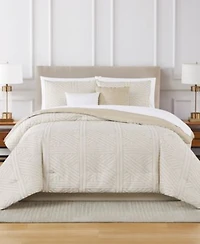 Pem America Crinkle Geo 9 Pc. Comforter Sets