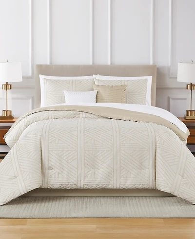 Pem America Crinkle Geo 9-Pc. Comforter Sets, Full