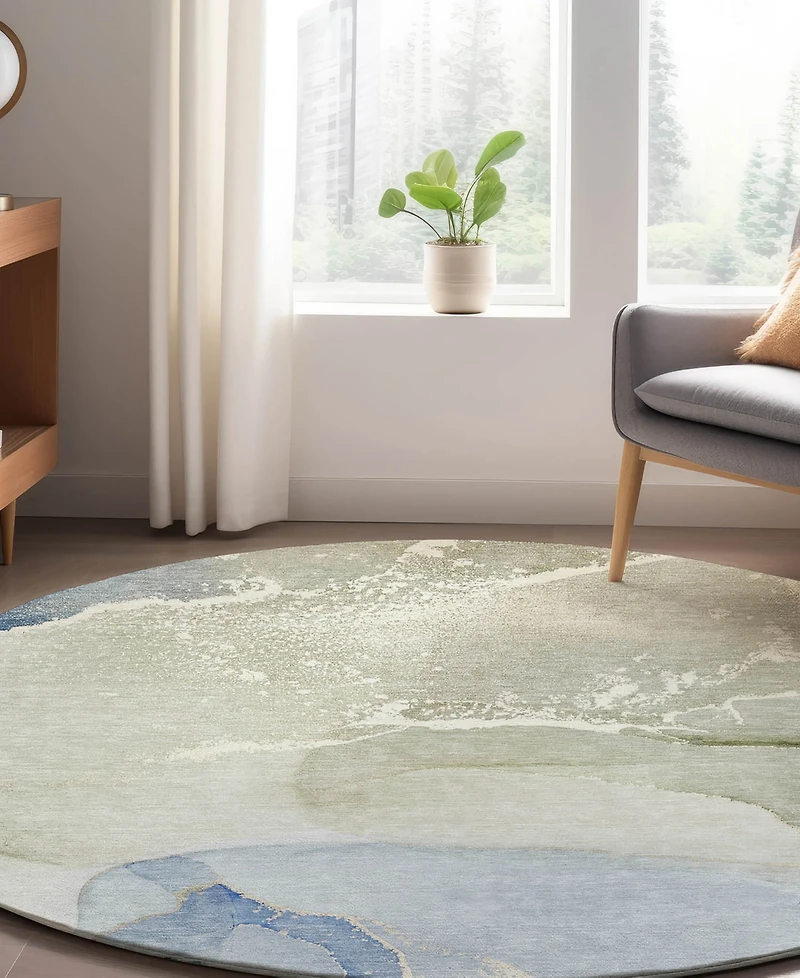 Dalyn Odyssey Washable OY10 8' x Round Area Rug