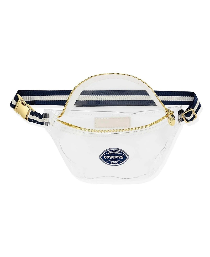 Women's Stoney Clover Dallas Cowboys Stadium Clear Belt Bag